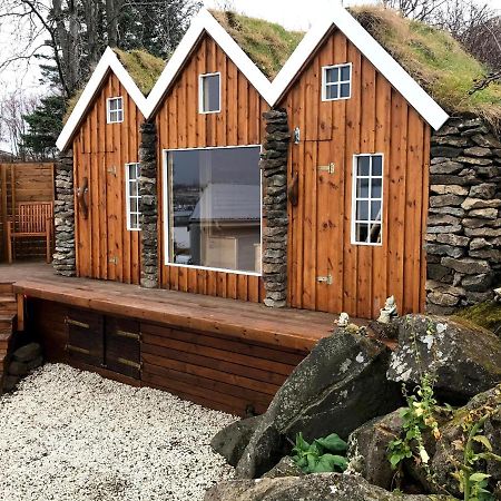 Iceland Sjf Villa, Hot Tub & Outdoor Sauna Amazing Mountains And City View Over Reykjavík Dış mekan fotoğraf